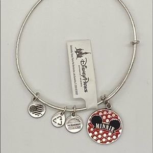 Alex & Ani Minnie Mouse Charm Bracelet, Brand New